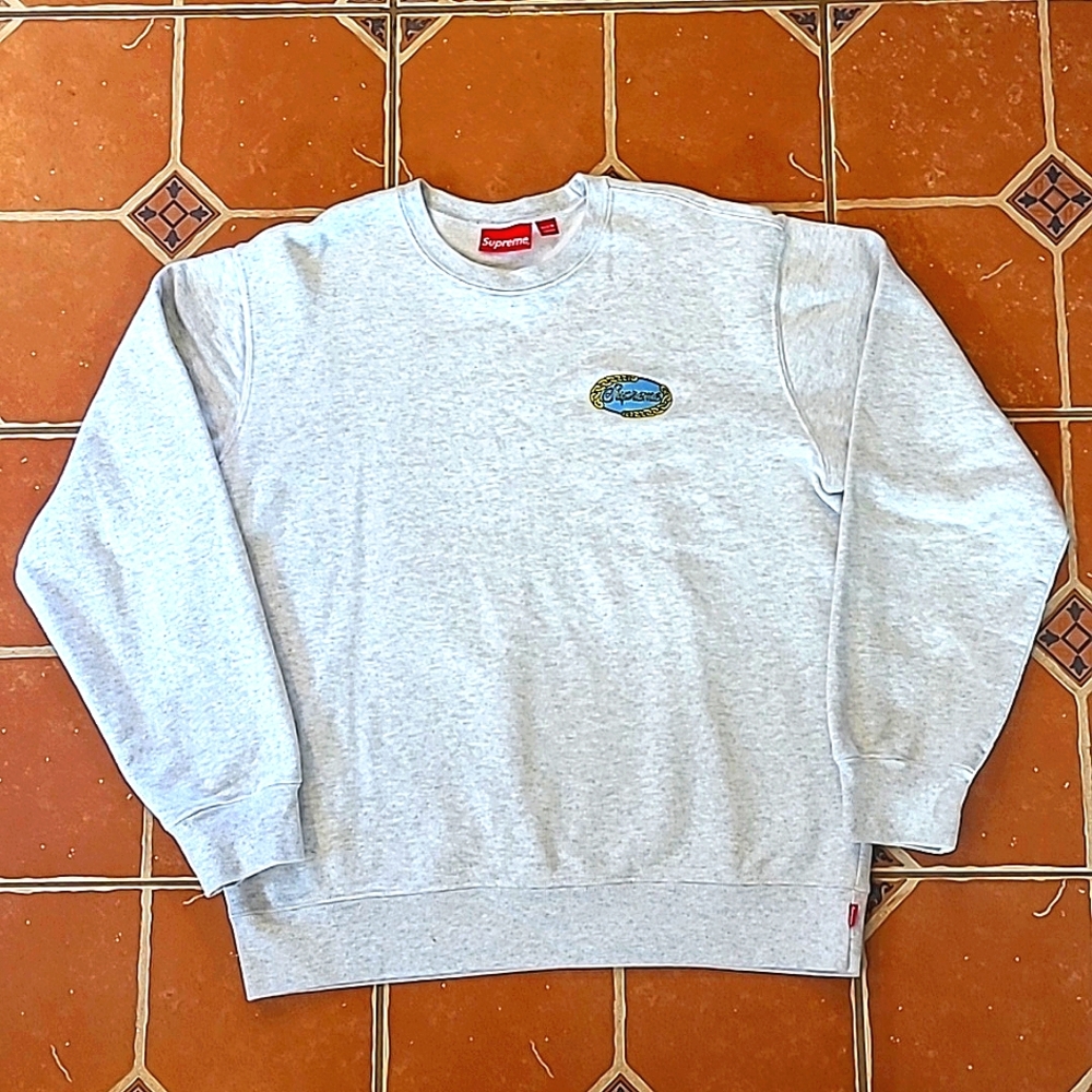 Supreme Chain Logo Crewneck Sweatshirt